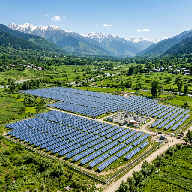 Prime Tech Solar Project in Srinagar